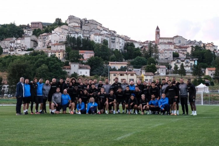 Hatayspor, İtalya'da ilk antrenmanını yaptı