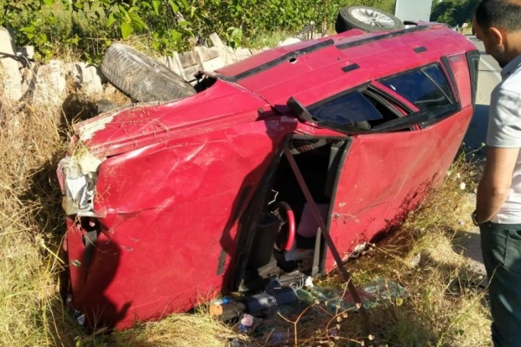 Bursa'da trafik kazası! Yaralılar var