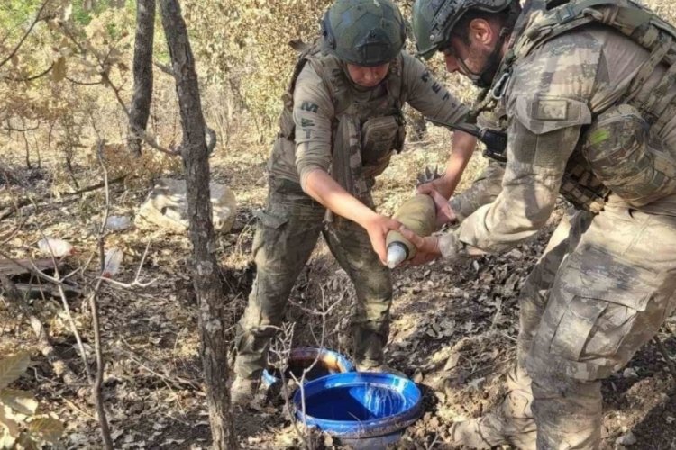 MSB duyurdu: Ter&ouml;r &ouml;rg&uuml;t&uuml;ne ait &ccedil;ok sayıda m&uuml;himmat ele ge&ccedil;irildi