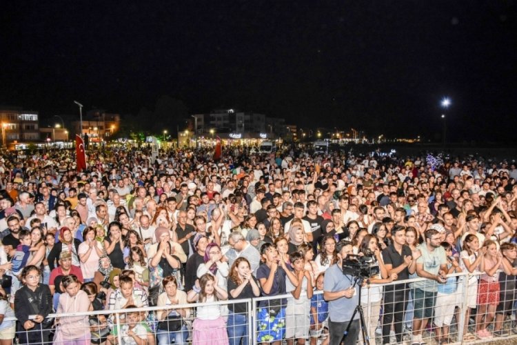 Bursa Karacabey ıhlamur festivalinde Samida coşkusu