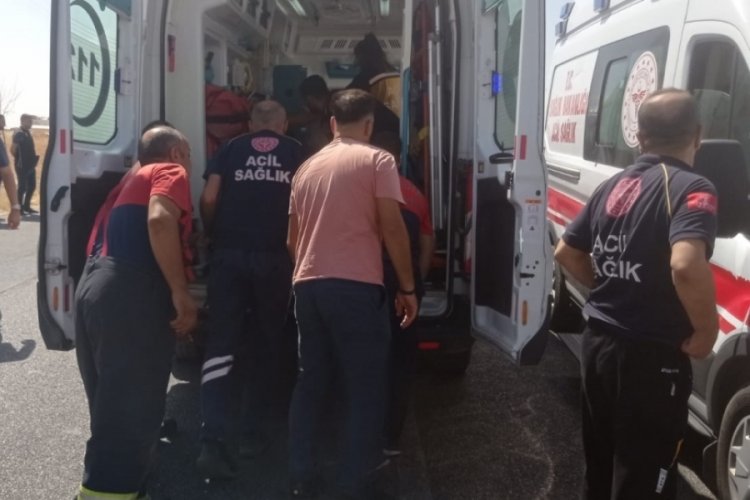Mardin'de trafik kazası! &Ccedil;ok sayıda yaralı var