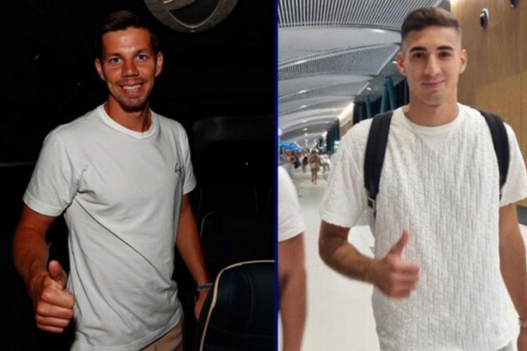 Mert M&uuml;ld&uuml;r ve Miha Zajc, Fenerbah&ccedil;e i&ccedil;in İstanbul'da