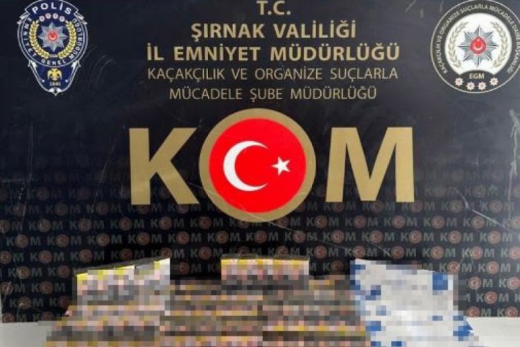 Şırnak'ta asayiş ve ka&ccedil;ak&ccedil;ılık operasyonu: 38 g&ouml;zaltı