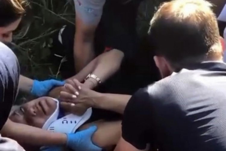 Sakarya'da kaza ge&ccedil;iren kadın şokun etkisiyle 'Ben &ouml;ld&uuml;m m&uuml;' diye sordu