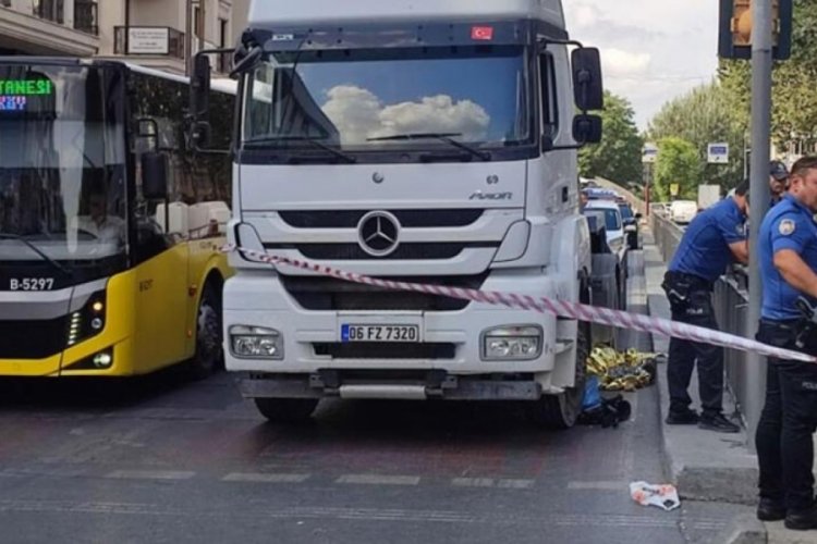 TIR'ın altında kalan engelli vatandaş hayatını kaybetti