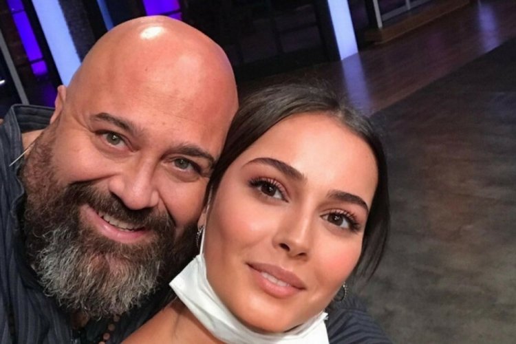 Somer Şef'ten sevgilisi ile st&uuml;dyoda aşk pozları