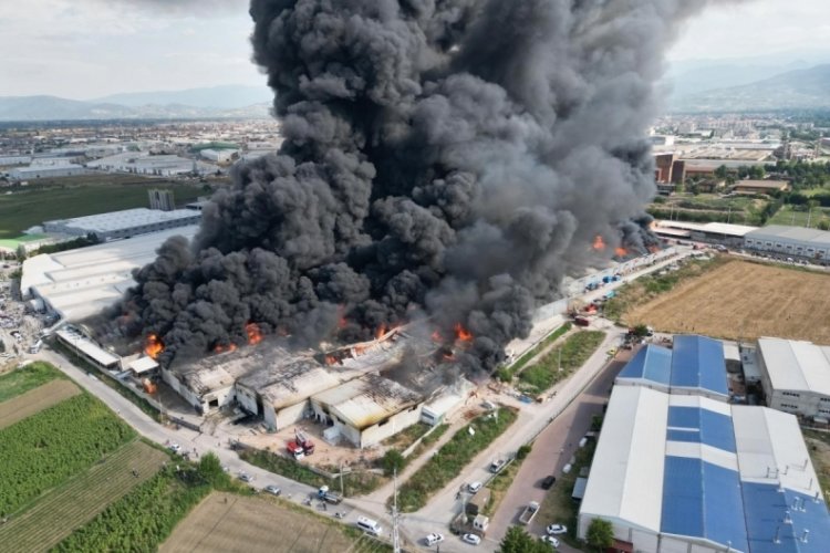 Bursa'nın İnegöl ilçesindeki yangında zarar gören firmalar belli oldu