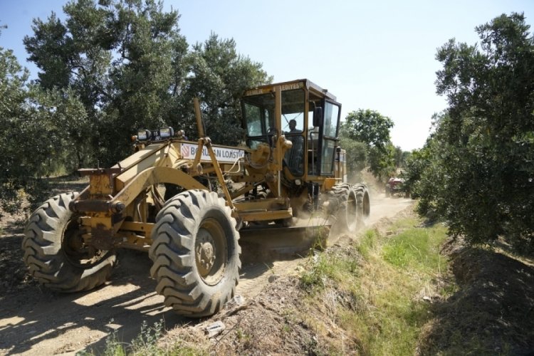 Gemlikli &ccedil;ift&ccedil;iye arazi yolu desteği
