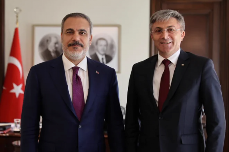 Bakan Fidan, Bulgaristan H&Ouml;H Partisi Genel Başkanı'nı ağırladı