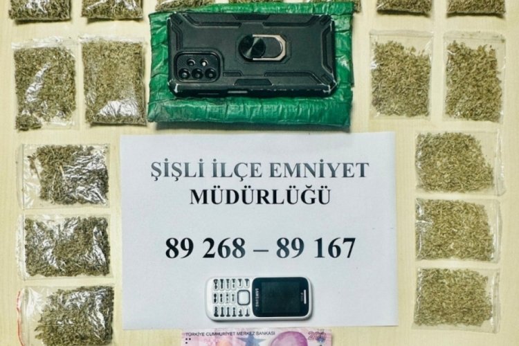 İstanbul'da uyuşturucu kuryesi tutuklandı