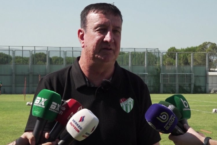 Bursaspor Teknik Direkt&ouml;r&uuml; G&uuml;nd&uuml;z: K&ouml;pekler istedi diye atlar &ouml;lmez!