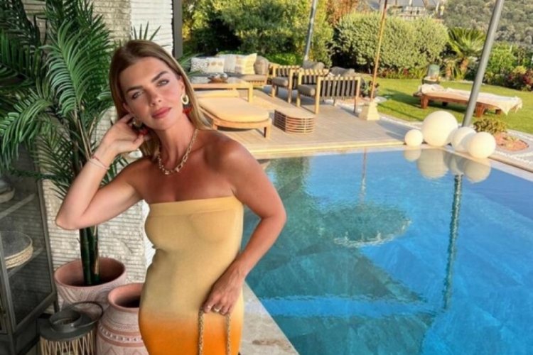 Pelin Karahan yazlık evini paylaştı