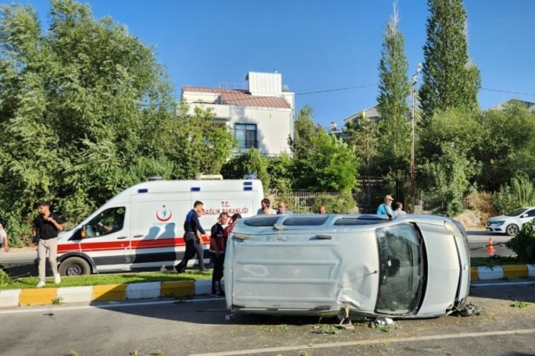 Van'da trafik kazası