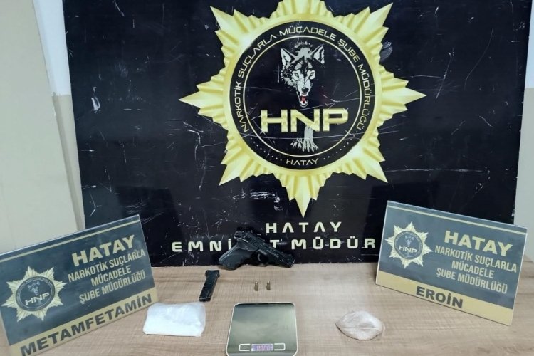 Hatay'da uyuşturucu operasyonu