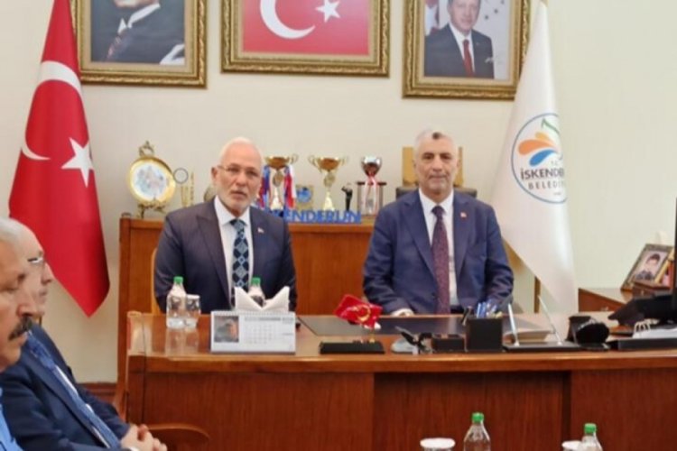 Ticaret Bakanı &Ouml;mer Bolat, Hatay'da