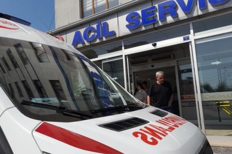 K&uuml;&ccedil;&uuml;k &ccedil;ocuk su diye tiner i&ccedil;ti