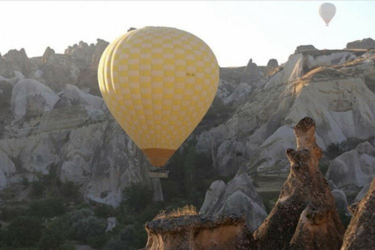 Kapadokya'yı 7 ayda 2 milyondan fazla turist ziyaret etti