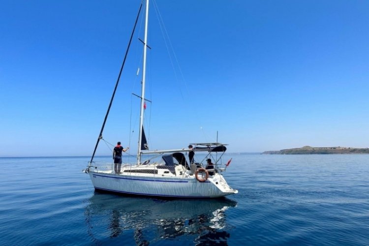 &Ccedil;anakkale a&ccedil;ıklarında 27 ka&ccedil;ak g&ouml;&ccedil;men yakalandı