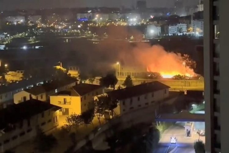 Veliefendi Hipodromu &ccedil;evresindeki iki yangında kundaklama ş&uuml;phesi