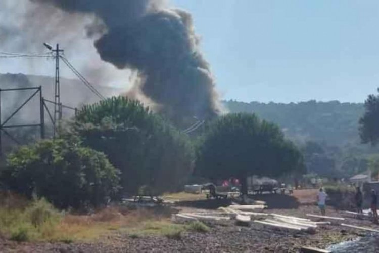 Heybeliada'da yangın! Alevler kontrol altına alındı