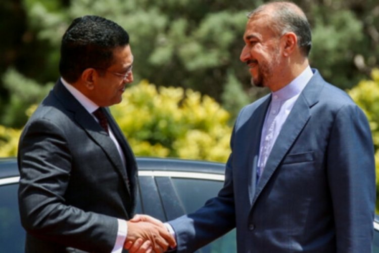 İran ve Sri Lanka Dışişleri Bakanları g&ouml;r&uuml;şt&uuml;