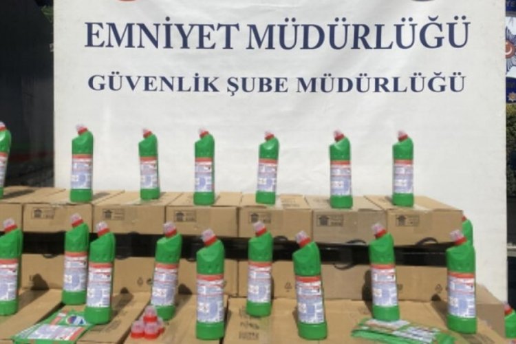 İstanbul'da sahte temizlik &uuml;r&uuml;nlerine operasyon! 1 g&ouml;zaltı