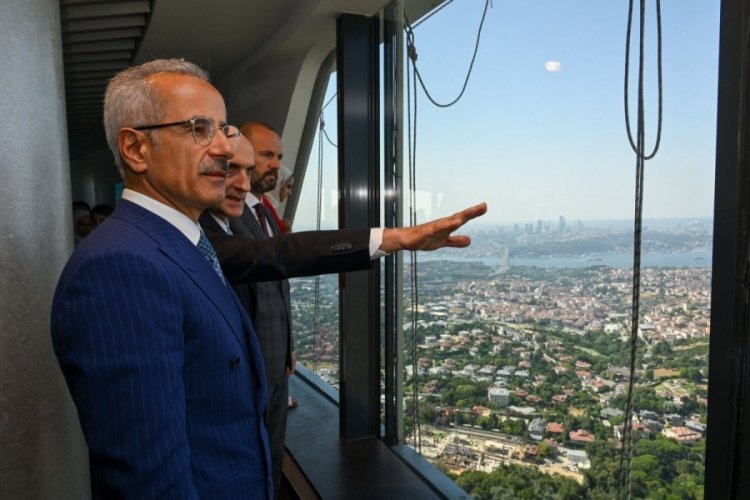 Bakan Uraloğlu: &Ccedil;amlıca Kules'ne ziyaret&ccedil;i sayısı 1 milyon 196 bine ulaştı