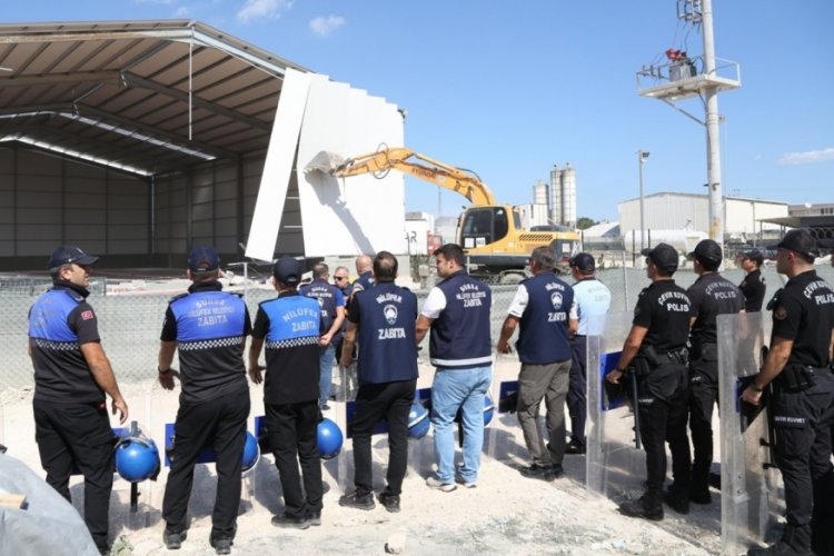Bursa Nil&uuml;fer'de ka&ccedil;ak yapıyla m&uuml;cadele s&uuml;r&uuml;yor