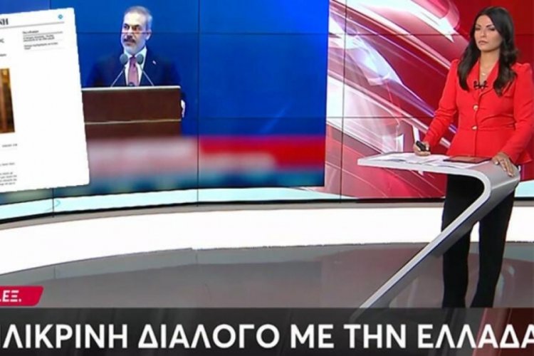 Hakan Fidan'ın &ccedil;ıkışı Yunanistan'da anında yankı buldu! İlk sayfadan verdiler