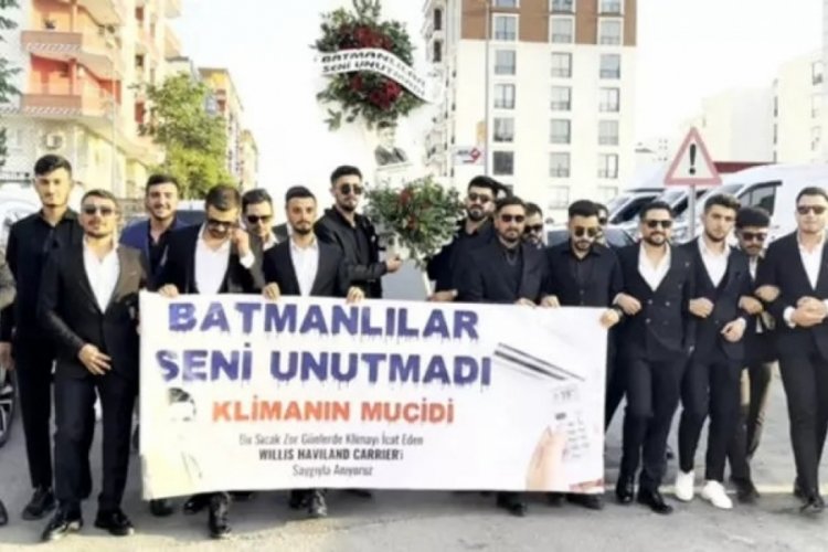 Batmanlılar klimanın mucidini unutmadı