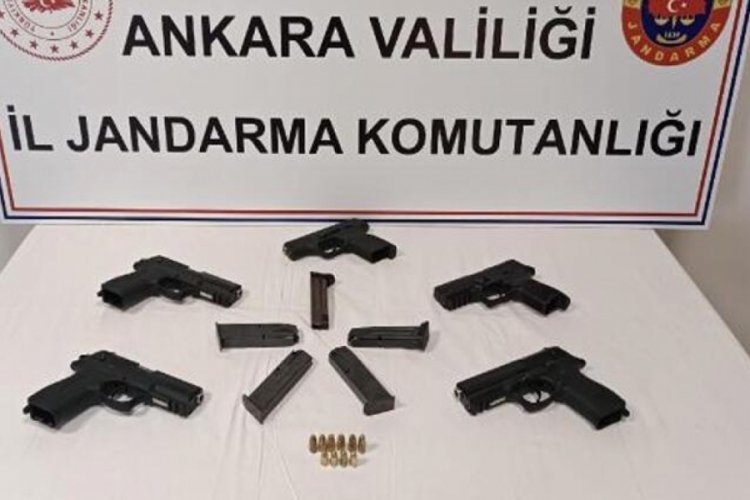 Ankara'da silah operasyonu!