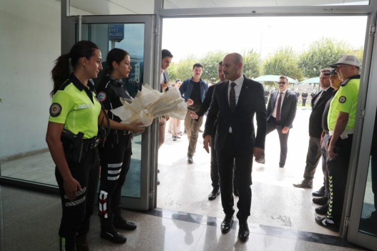 Bursa'da yeni İl Emniyet M&uuml;d&uuml;r&uuml; Sabit Akın Zaimoğlu g&ouml;reve başladı