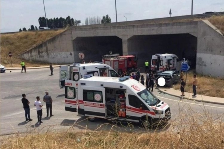 Amasya'da zincirleme kazada 1 kişi hayatını kaybetti
