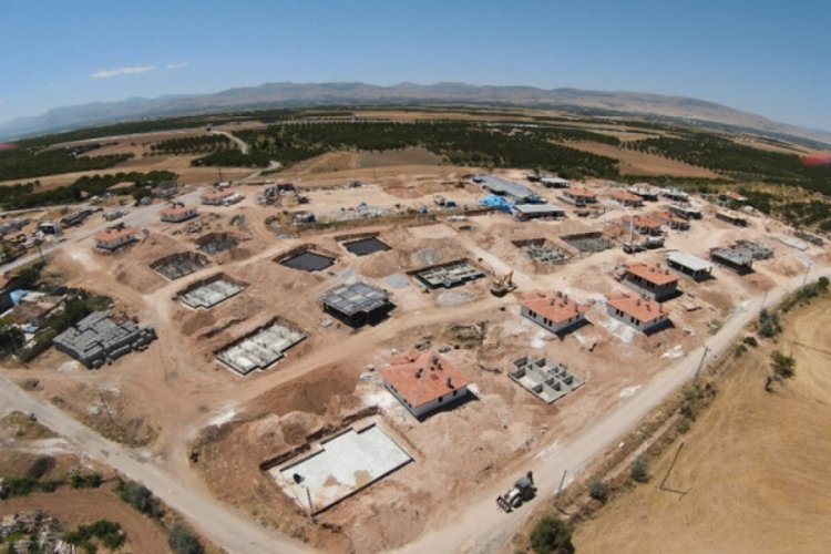 Malatya'da afet konutları tamamlanıyor