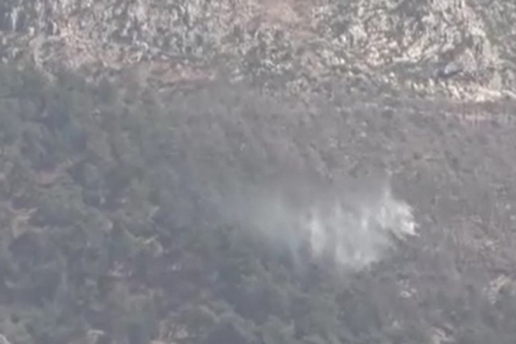 Hatay'daki orman yangını kısa s&uuml;rede kontrol altına alındı