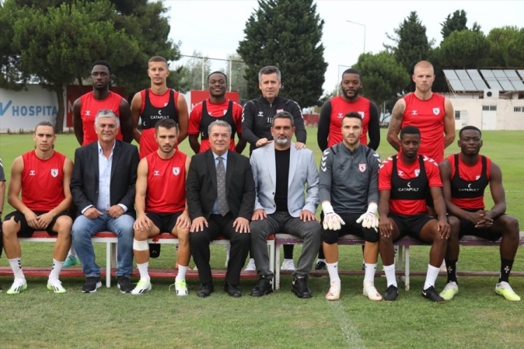 Samsunspor yeni transferlerini tanıttı