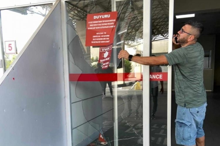 KKTC'de g&uuml;venlik g&ouml;revlisi gen&ccedil; d&ouml;v&uuml;lerek &ouml;ld&uuml;r&uuml;ld&uuml;