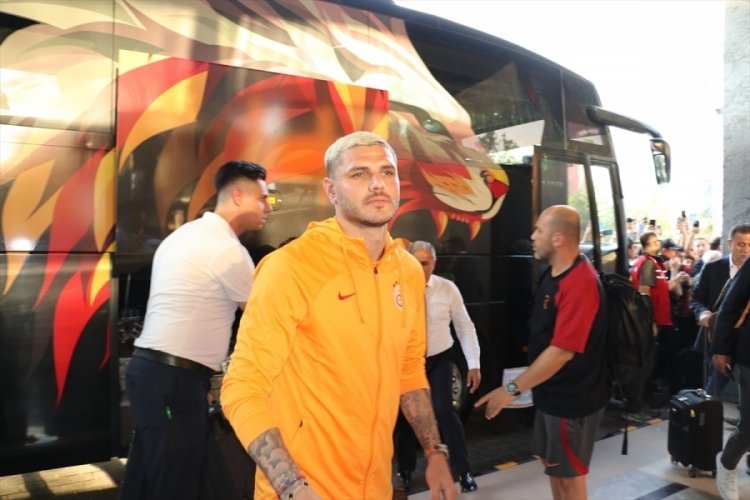 Galatasaray kafilesi Kayseri'de