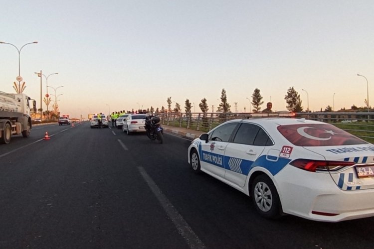 Şanlıurfa'da trafik kazasında 2 polis yaralndı