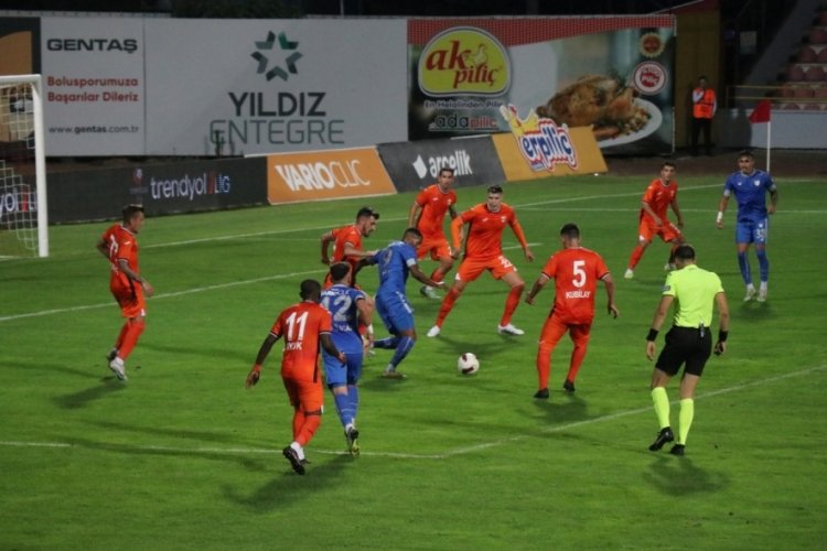Boluspor  Adanaspor'a 2-0 mağlup oldu