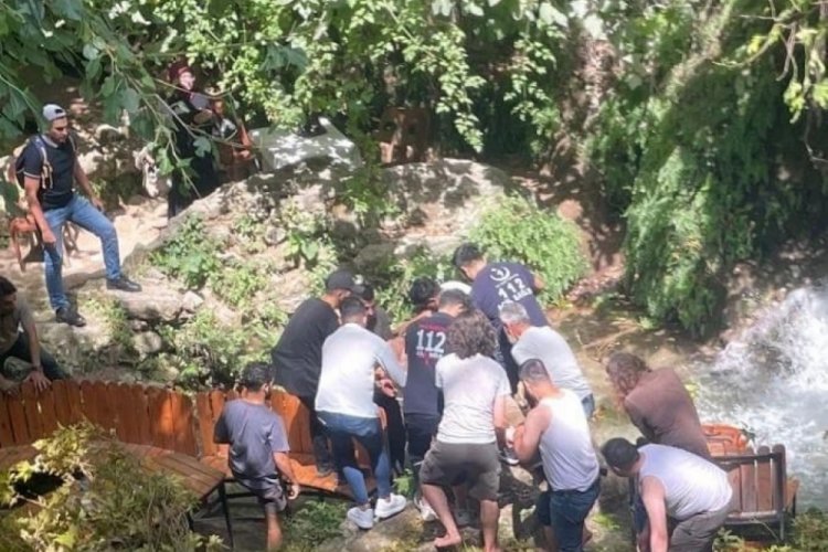 &Uuml;zerine dal d&uuml;şen 3 kişi yaralandı