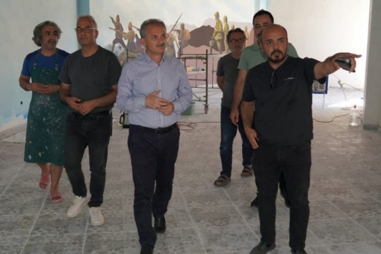 Deprem sebebiyle durmuştu! Projeler yeniden başladı