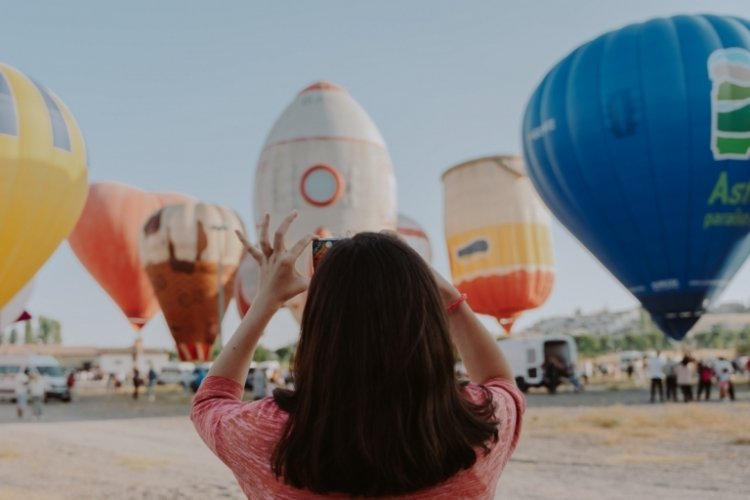 Kapadokya Balon ve K&uuml;lt&uuml;r Yolu Festivali'ne 1 milyondan fazla kişi katıldı
