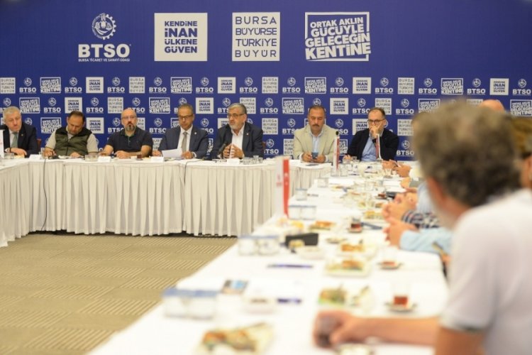 BTSO Gıda ve Paketli &Uuml;r&uuml;nler Konseyi yeni d&ouml;nemin ilk toplantısını ger&ccedil;ekleştirdi