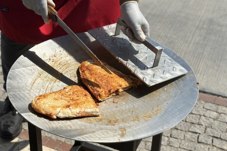 Adana'da g&uuml;neşte tost pişti