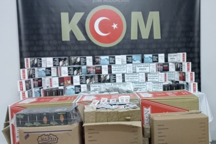 Malatya'da 110 bin ka&ccedil;ak makaron ele ge&ccedil;irildi