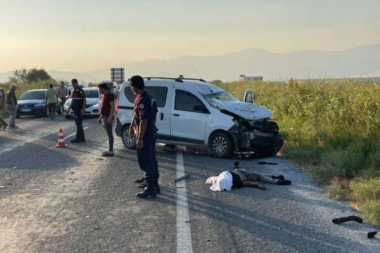 Aydın S&ouml;ke'de trafik kazası: 1 &ouml;l&uuml;