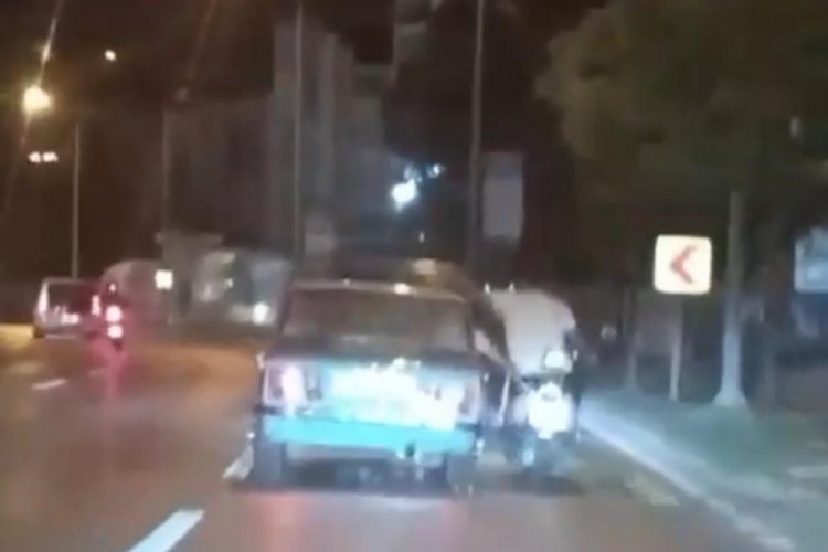 Bursa'da trafikte sohbet!