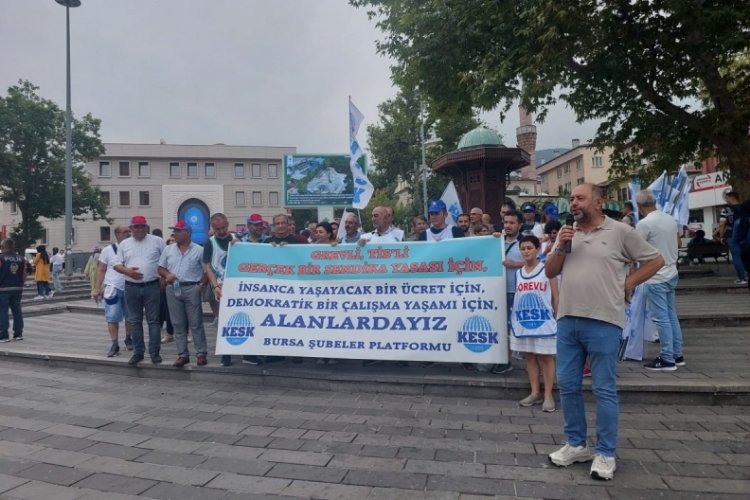 KESK Bursa'dan Şehrek&uuml;st&uuml;'nde basın a&ccedil;ıklaması: Şaka gibi ama ger&ccedil;ek