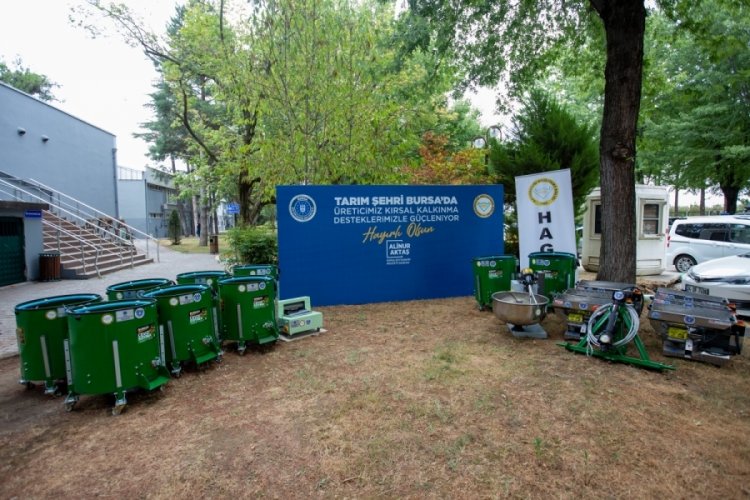 Bursa'da tarımda makineleşmeye tam destek